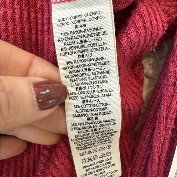 Free People Spring Valley Waffle Knit Top - Picture 12 of 12